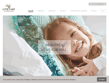 Tablet Screenshot of lifetimekidsrooms.fr